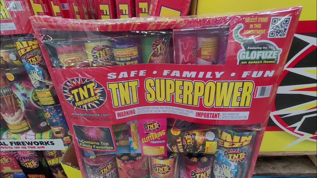 tour of sams tnt fireworks display YouTube