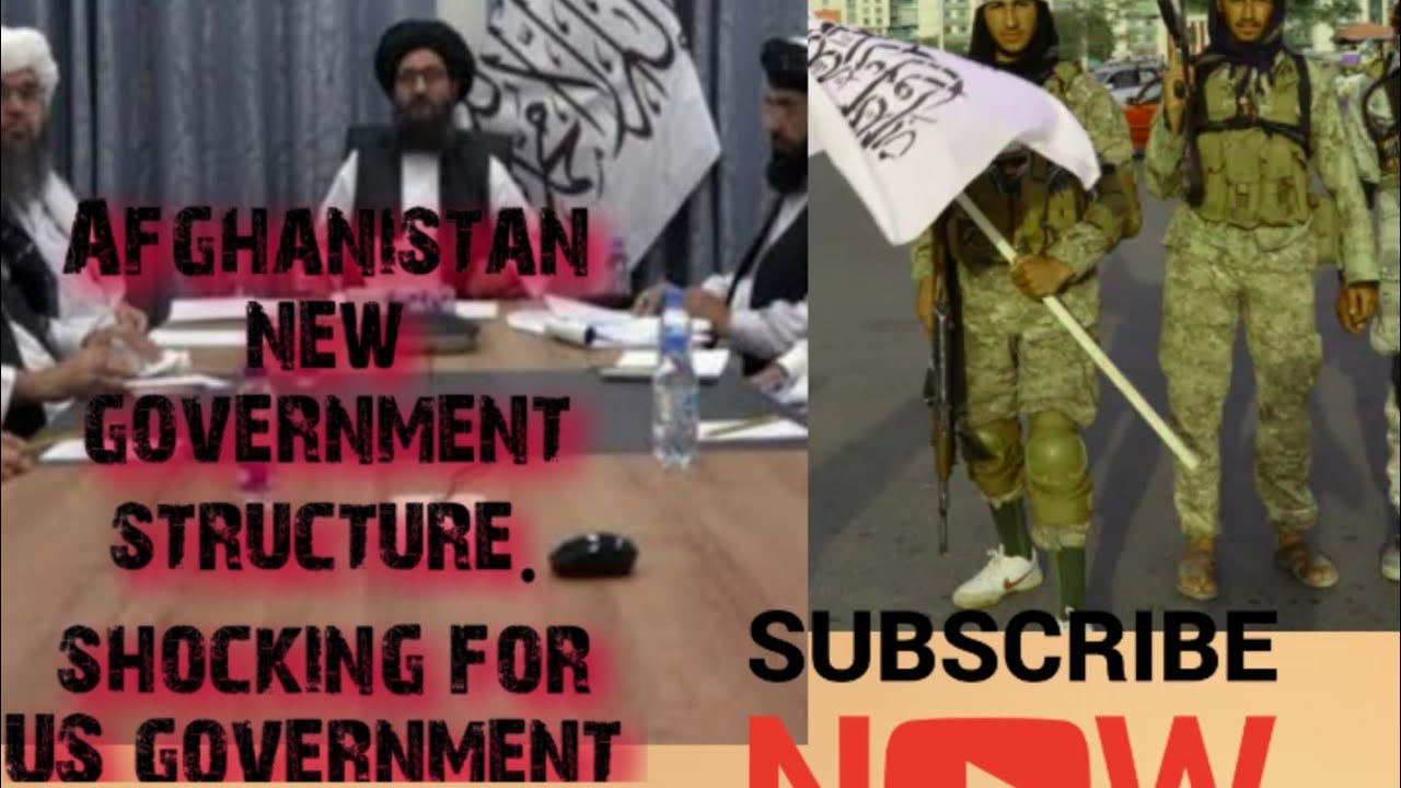 New Afghanistan Caretaker government structure