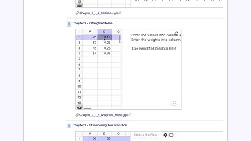 Chapter 3   2 Weighted Mean