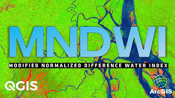Gewijzigde genormaliseerde verschilwaterindex | Bereken MNDWI in QGIS & ArcMap