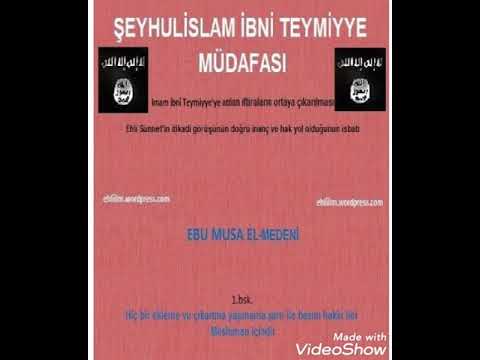 İbni Teymiyye Müdaafası / Sıfatı İhtiyariyye meselesi