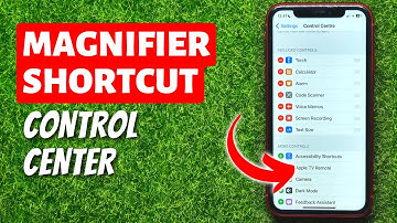 How to Add & Remove Magnifier Shortcut to Control Center on iPhone