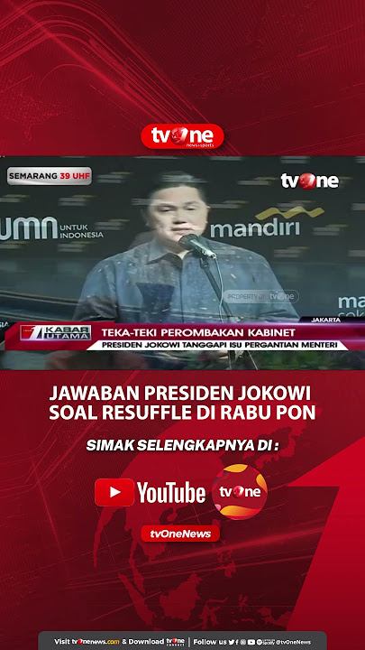Download lagu Plot Twist! Jawaban Presiden Jokowi soal Resuffle di Rabu Pon #tvone #short #jokowi #presidenjokowi