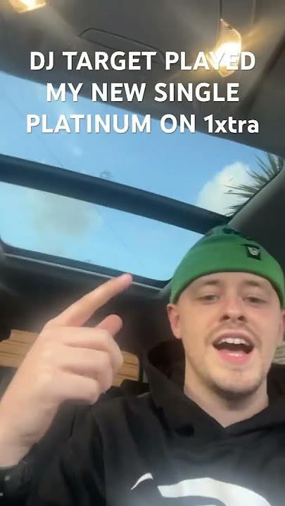 DJ Target played my new single PLATINUM on BBC 1Xtra !!