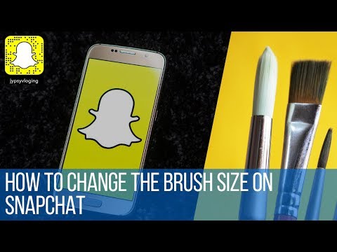 How To Make Your Brush Bigger On Snapchat