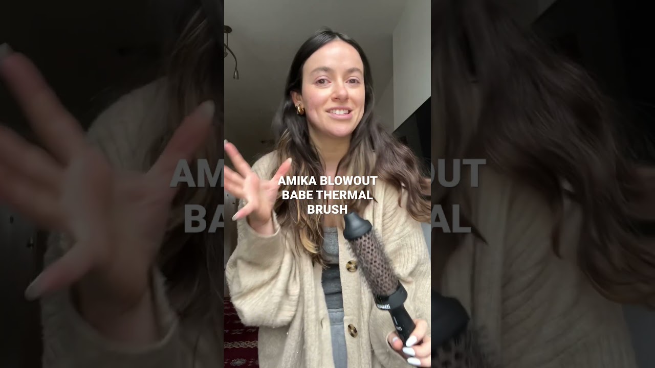 IM ON THE FENCE ABOUT THE AMIKA THERMAL BRUSH 🫠