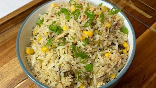 This is what we had for dinner | Caribbean seasoned rice | My family love this rice recipe