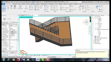 آموزش ترسیم پله در رویت قسمت اول - Tutorial on Drawing Stairs in Revit - Part 1
