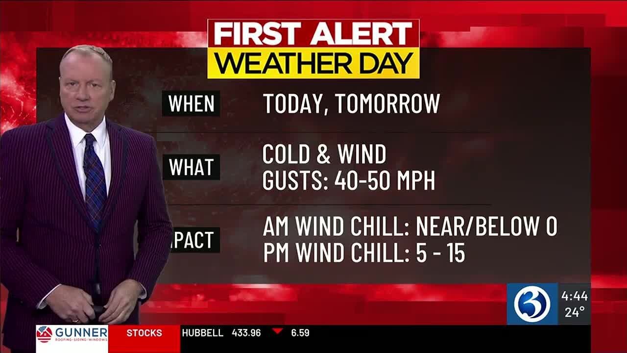 FORECAST: First Alert Weather Days continue for a dangerous wind chill ...