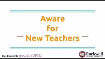 Viewing Sudent Data in Aware