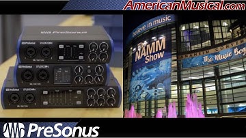 NAMM 2019 PreSonus Studio Series USB C Audio Interfaces - American Musical Supply