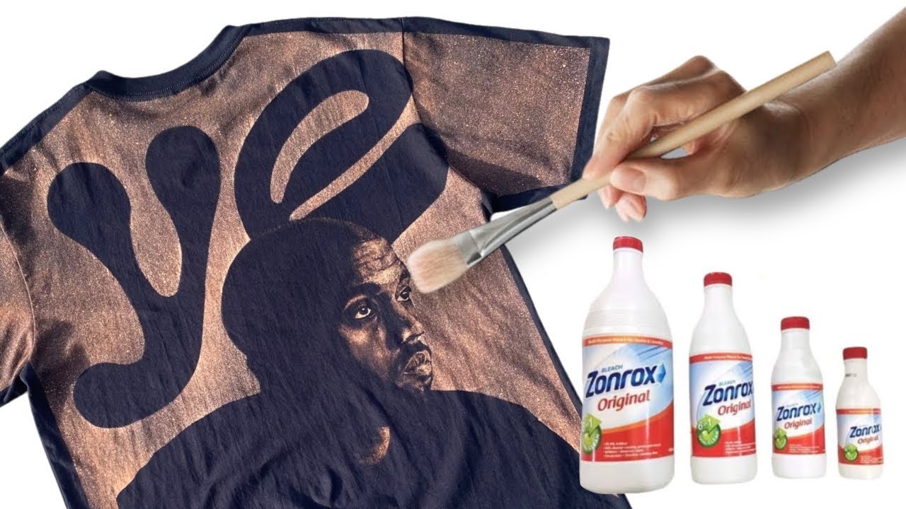 Рисование отбеливателем (Канье)