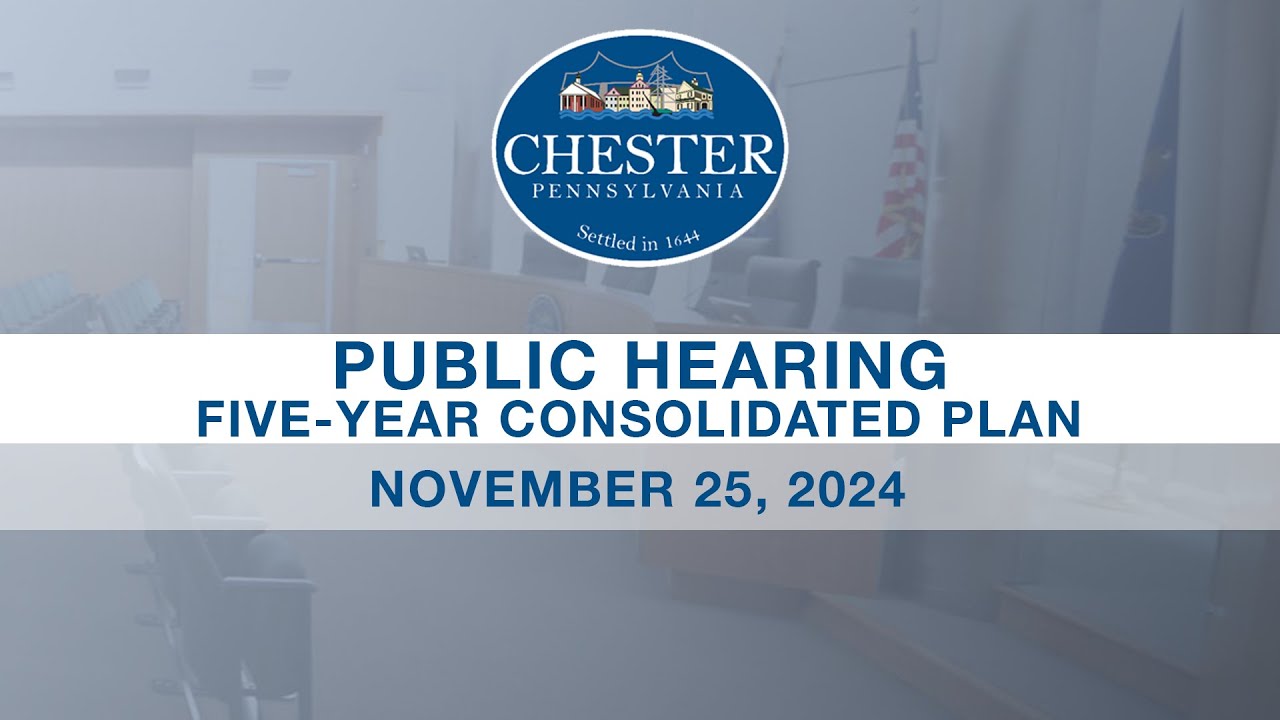 Public Hearing | Five-Year Consolidated Plan | November 25, 2024 - YouTube