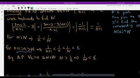 Intro to Real Analysis - Video 10: More Examples of Showing Convergence of Sequence