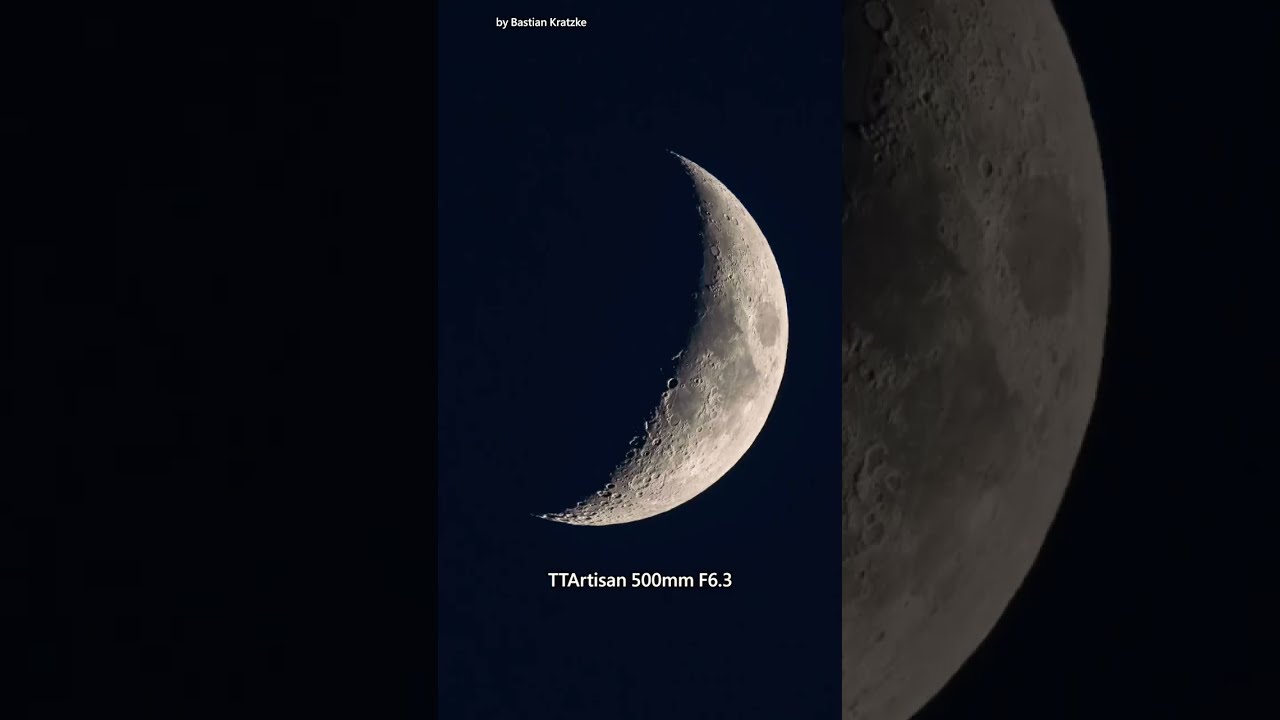 TTARTISAN 500MM F6 3 Lens Chandrayan Camera Shorts Viral