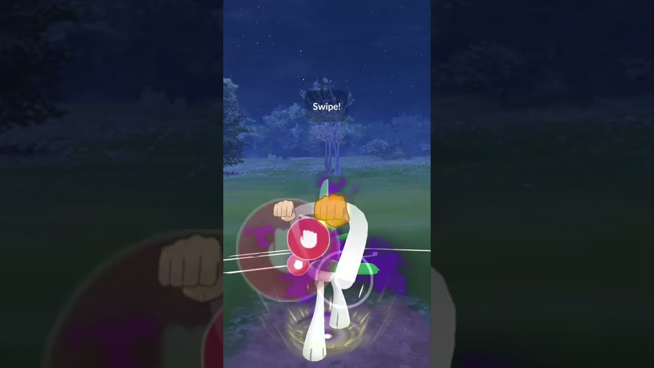 Shadow Gallade sweeps through an entire team 