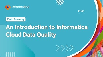 An Introduction to Informatica Cloud Data Quality