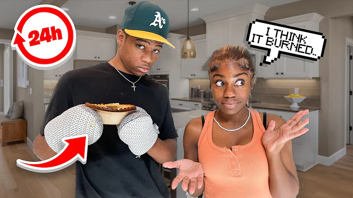 BOYFRIEND ATTEMPTS TO COOK FOR 24 HOURS CHALLENGE!!