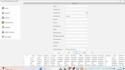 Demo Program Aplikasi Skripsi UNINDRA | Parulian 202143570014