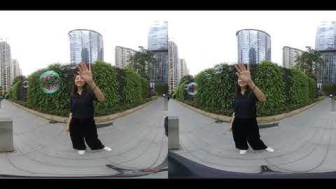 Immersive 3D VR SAMPLE #1 - Insta360 EVO  - 3D Sample