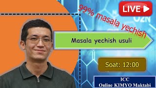 Kimyodan 99% masalalarni ishlash usuli, balki 95%!!!