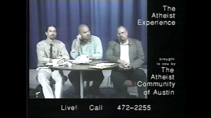 Atheist Have Morals | Tony | The Atheist Experience 028