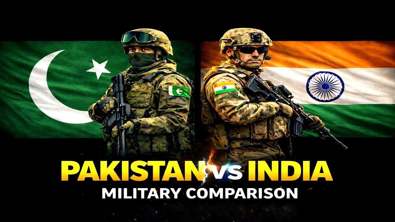India vs Pakistan Military Power Comparison 2026 | Who Is Stronger?