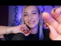 Asmr tingly mouth sounds tktk pluck clicking  hand movements 