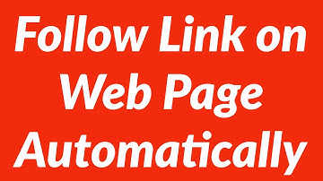 Follow specific link on web page automatically with VBA