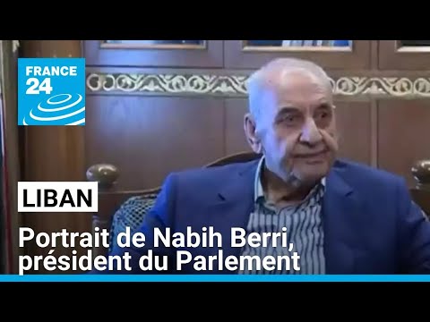 Lebanon Portrait Of Nabih Berri President Of Parliament FRANCE 24 