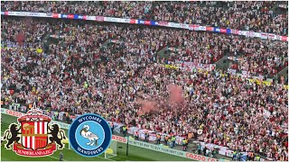 PYROS, LIMBS AND CARNAGE! SUNDERLAND VS WYCOMBE VLOG!!