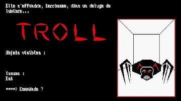 Sinclair QL Longplay - Troll - Adventure/RPG