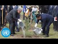 One Billion Trees Campaign | The Tree-planting Event | UN Chief & President of Mongolia