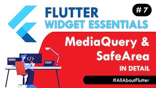 Flutter MediaQuery & SafeArea Widget - Flutter Widget Essentials #7 | Flutter Tutorial