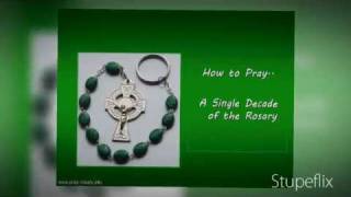 ╆ pray a single decade of the rosary catholic prayers ╆