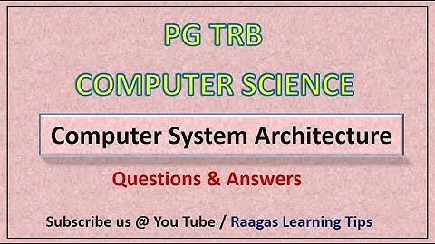 PG TRB CS | Computer System Architecture