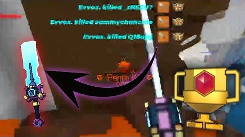 Become a Frost Blade Spammer in Build and Shoot ||Garena Blockman Go||