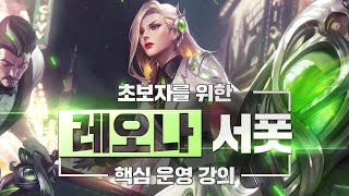 데교수의 레오나 특별 강의