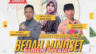 Bedah Mindset Content Creator bersama Hassan Sule & Safitri Rofikoh #hassansule