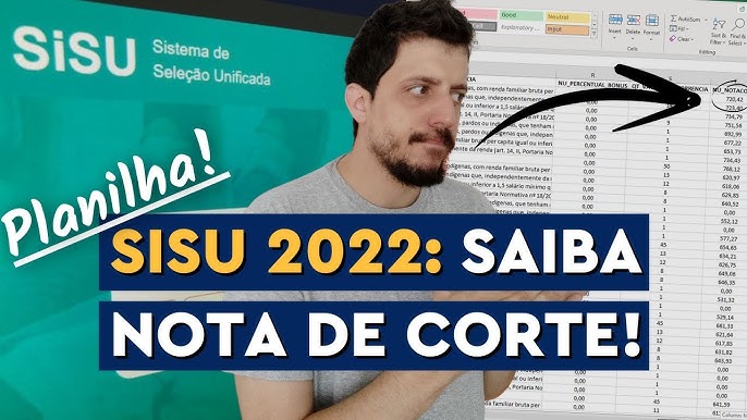 Cópia de Planilha Sisu - Pesos, PDF, Universidades e faculdades