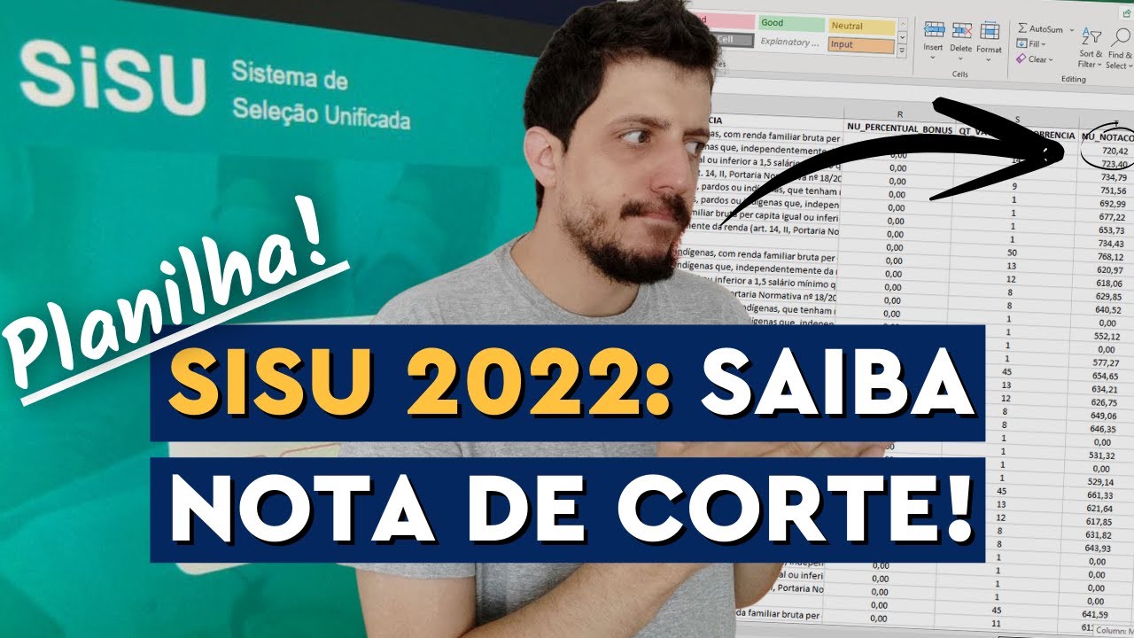 Confira notas de corte de medicina e direito do 1º dia de inscrições no  Sisu 2022.1