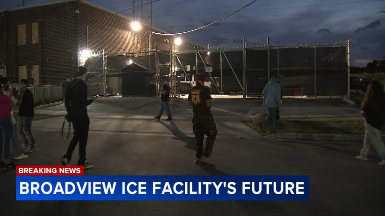 Tensions remain high between protesters, ICE as future of Broadview ...