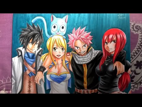 2° Edição  Desenhando personagens de animes (Fairy Tail