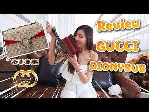 GUCCI Dionysus Review รีวิวกระเป๋ากุชชี่ไดโอนีซุสปีกแดง ลูกรักใบใหม่