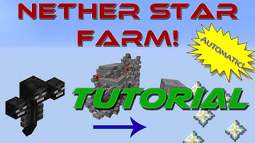 Fully AFK-able Automatic Nether Star Farm TUTORIAL