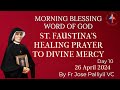 Prayer for healing with the word of god  and daily morning blessing day 10