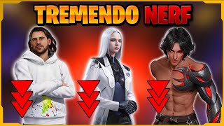 ULTIMA HORA! FREE FIRE NERFEA A LOS PERSONAJES SONIA, DIMITRI Y ORION *ADIOS A ESTOS PERSONAJES*