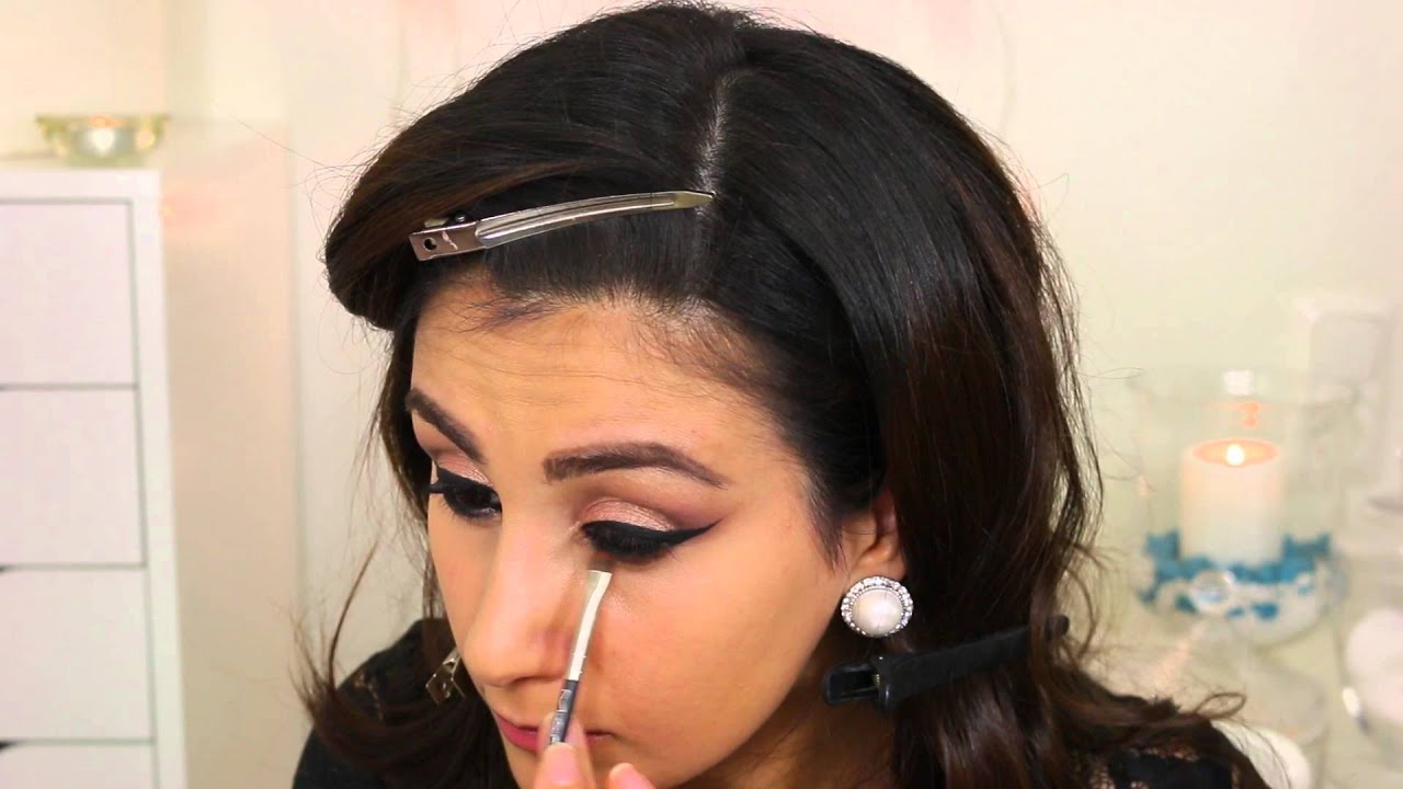 Old Hollywood Glamour Makeup Tutorial Youtube