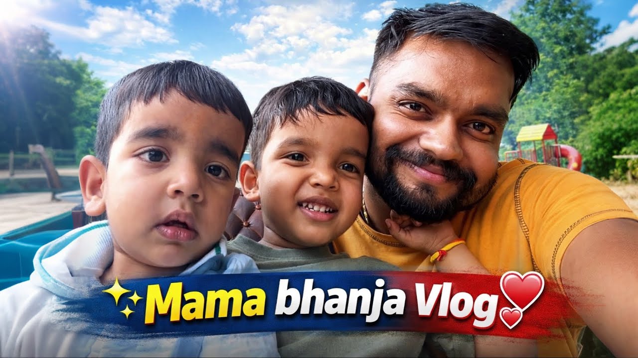 Mama Bhanja Full Masti Day 😍 | Family Vlog