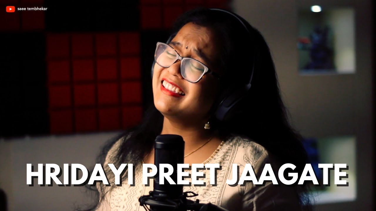Hridayi Preet Jagate  Saee Tembhekar Cover  Marathi Unplugged